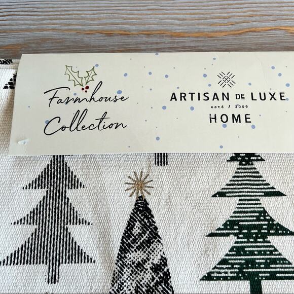 Pine Tree Printed Set of Four Cream Placemats  - NWT - Picture 2 of 7